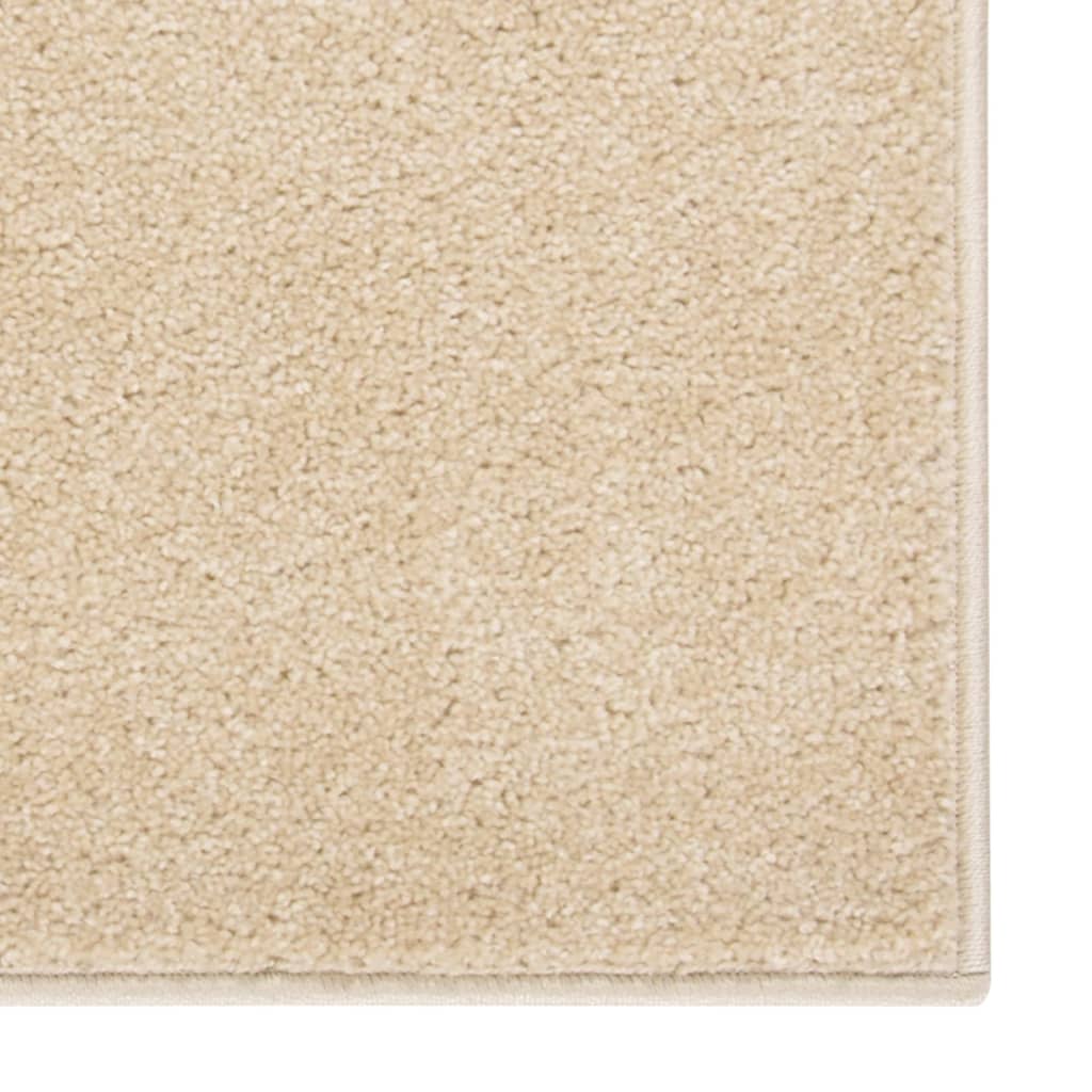 vidaXL Rug Short Pile 120x170 cm Beige