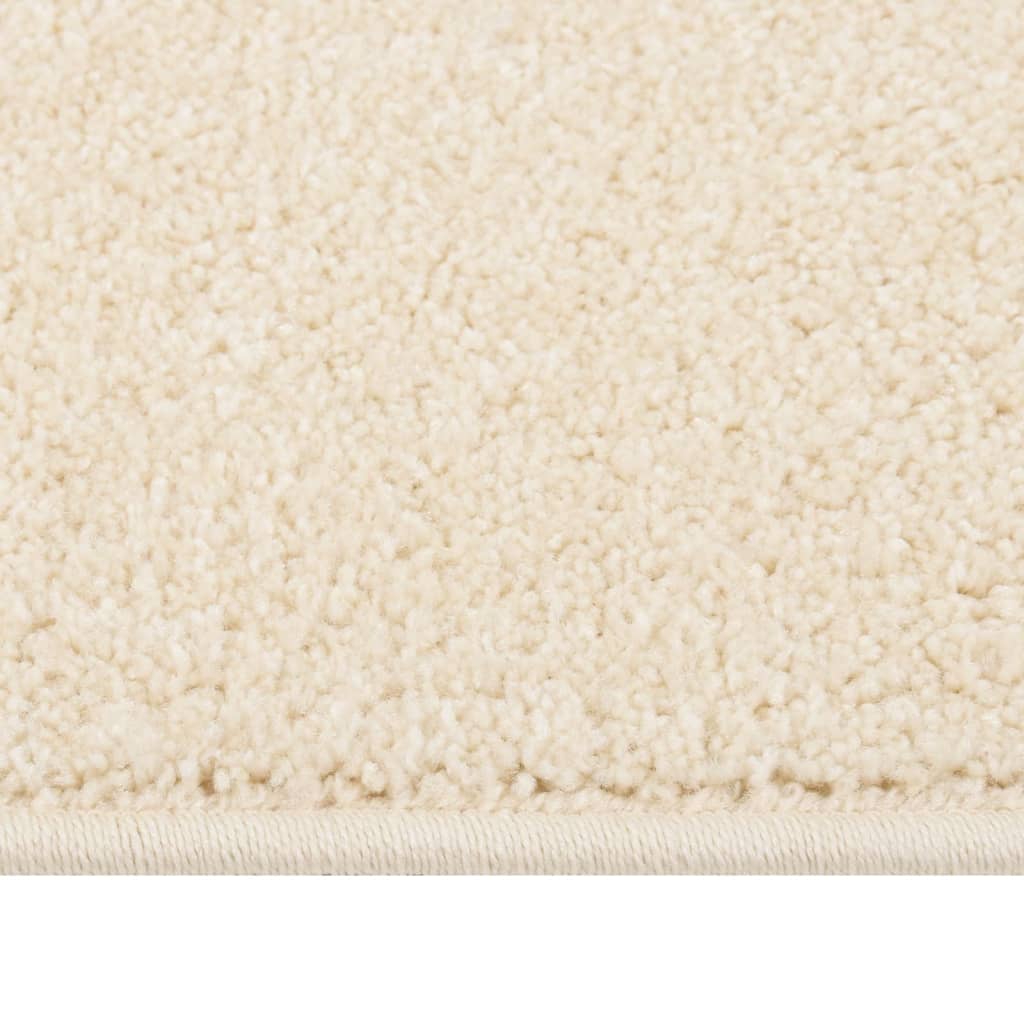 vidaXL Rug Short Pile 120x170 cm Cream