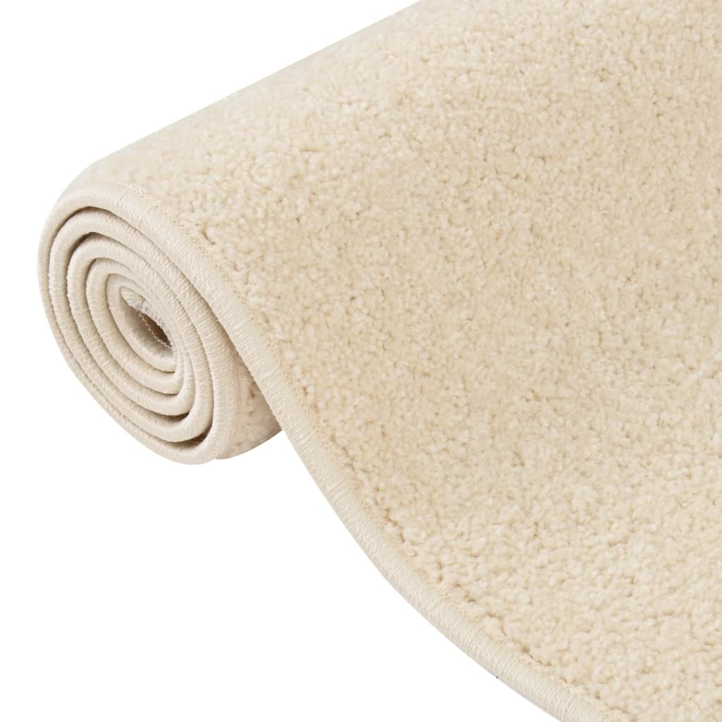 vidaXL Rug Short Pile 120x170 cm Cream