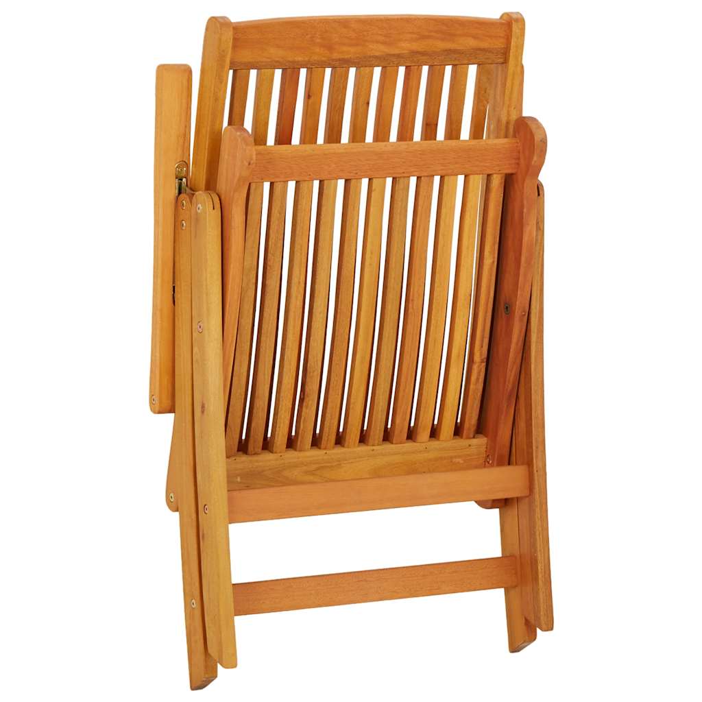 Garden Chair | Set of 2 | Natural Eucalyptus