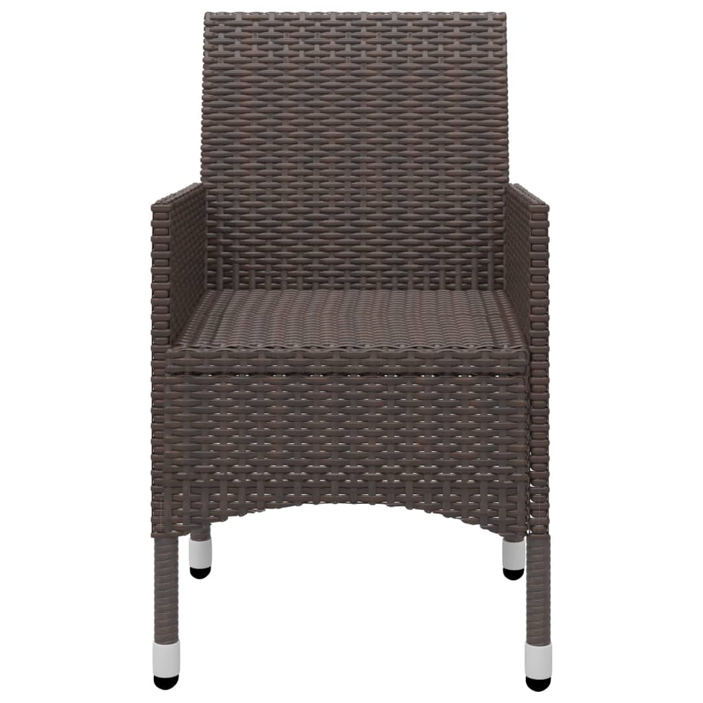 Garden Dining Set | Brown | Solid acacia wood | Large | Durable