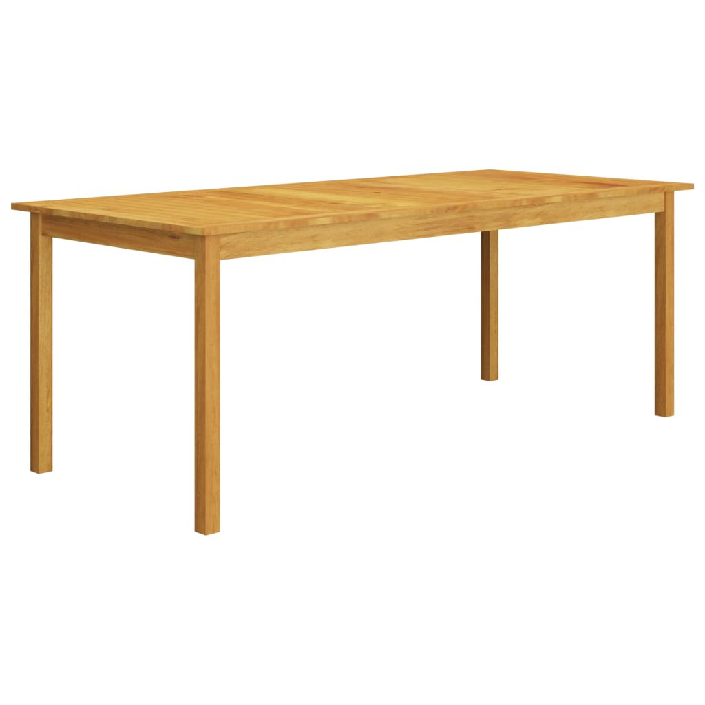 Garden Dining Set | Brown | Solid acacia wood | Large | Durable