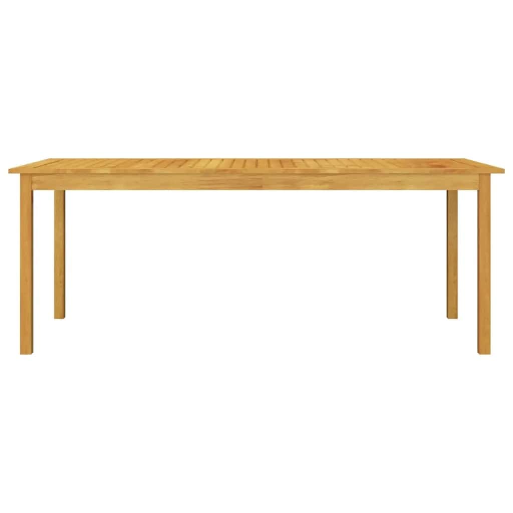 Garden Dining Set | Brown | Solid acacia wood | Large | Durable