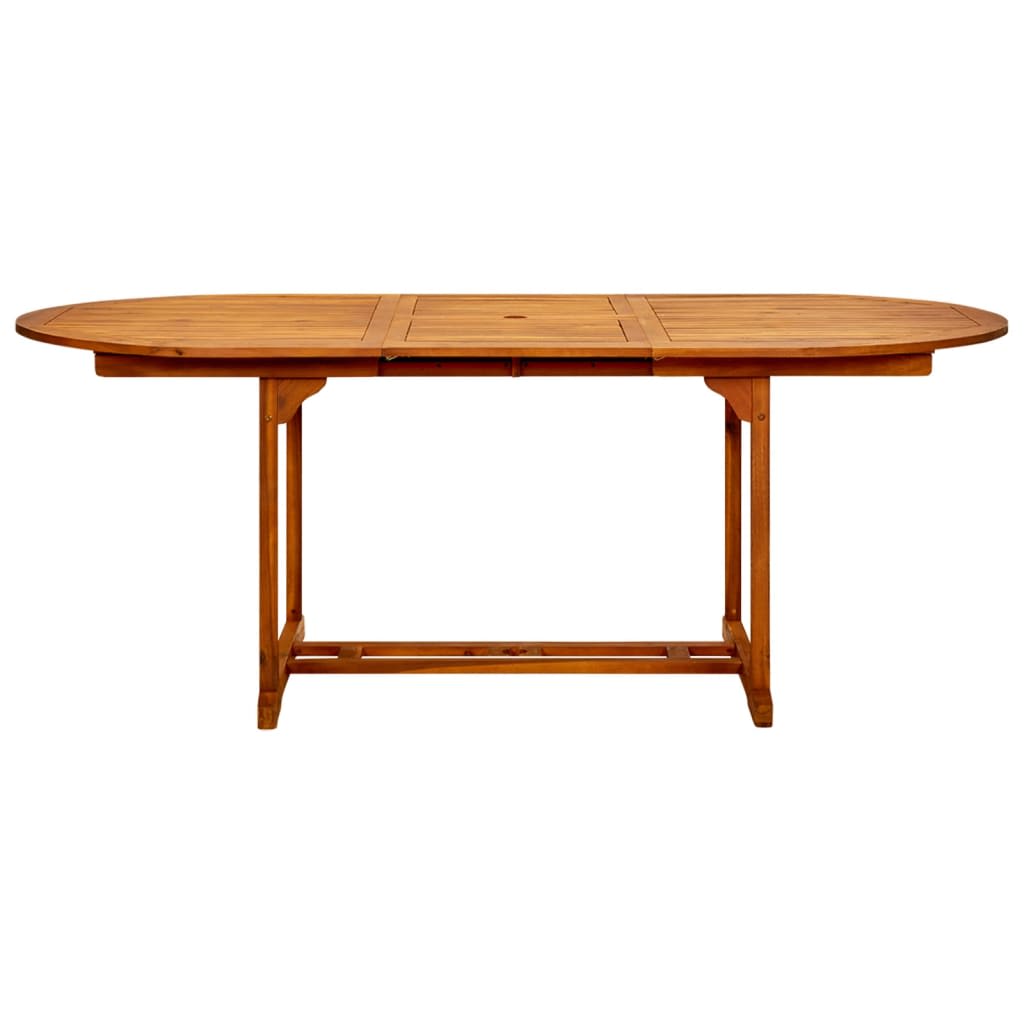 Garden Dining Set | Brown, Cream White