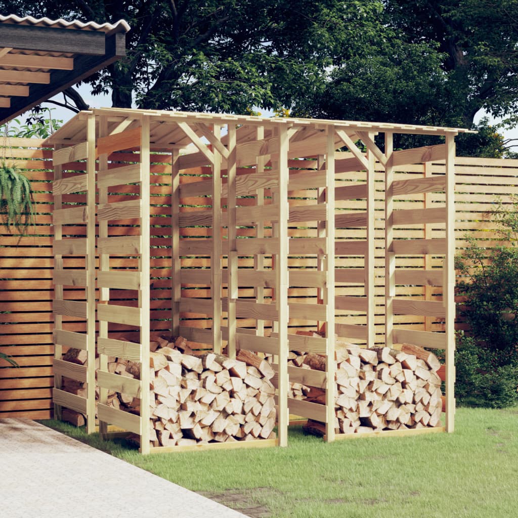 vidaXL Pergolas with Roofs 4 pcs 100x90x200 cm Impregnated Pinewood