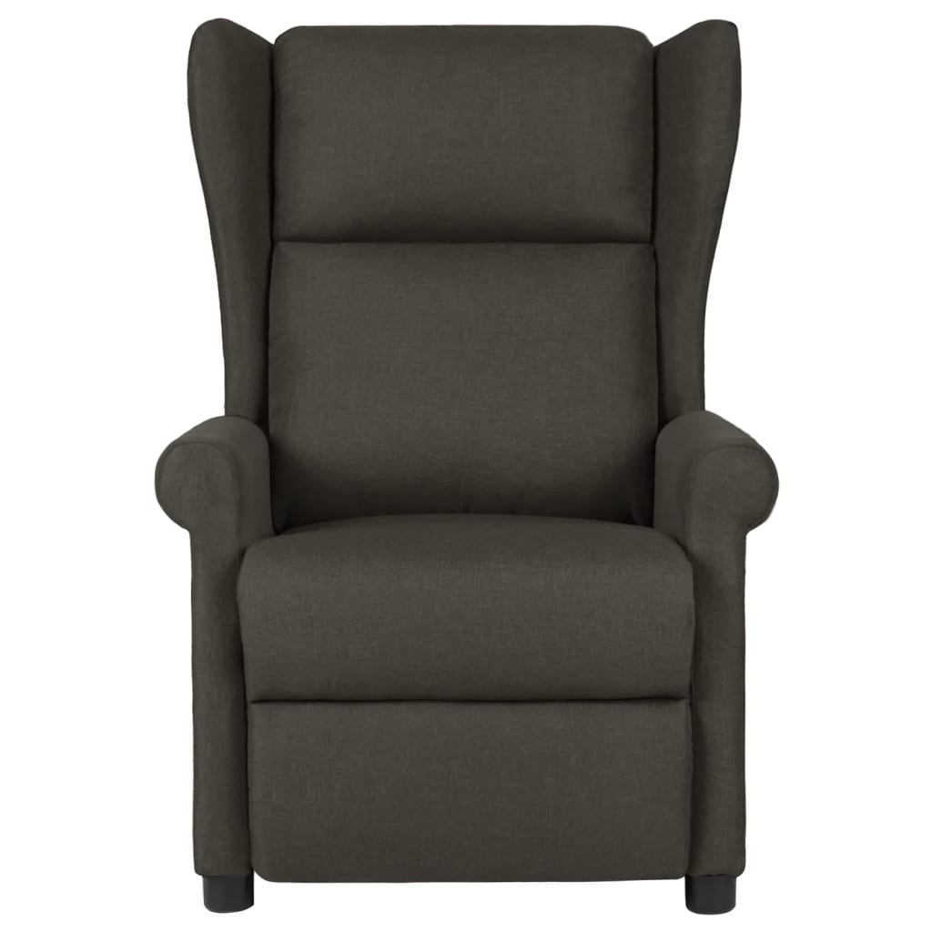 Recliner Chair Taupe Fabric