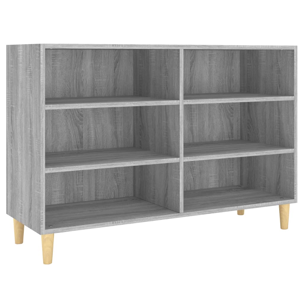 Sideboard Grey Sonoma 103.5x35x70 cm Engineered Wood