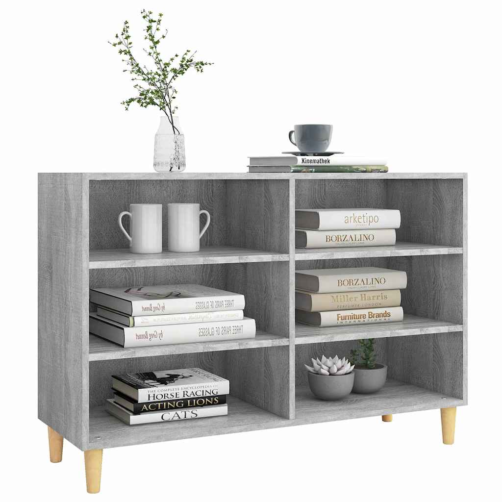 Sideboard Grey Sonoma 103,5x35x70 cm Engineered Wood