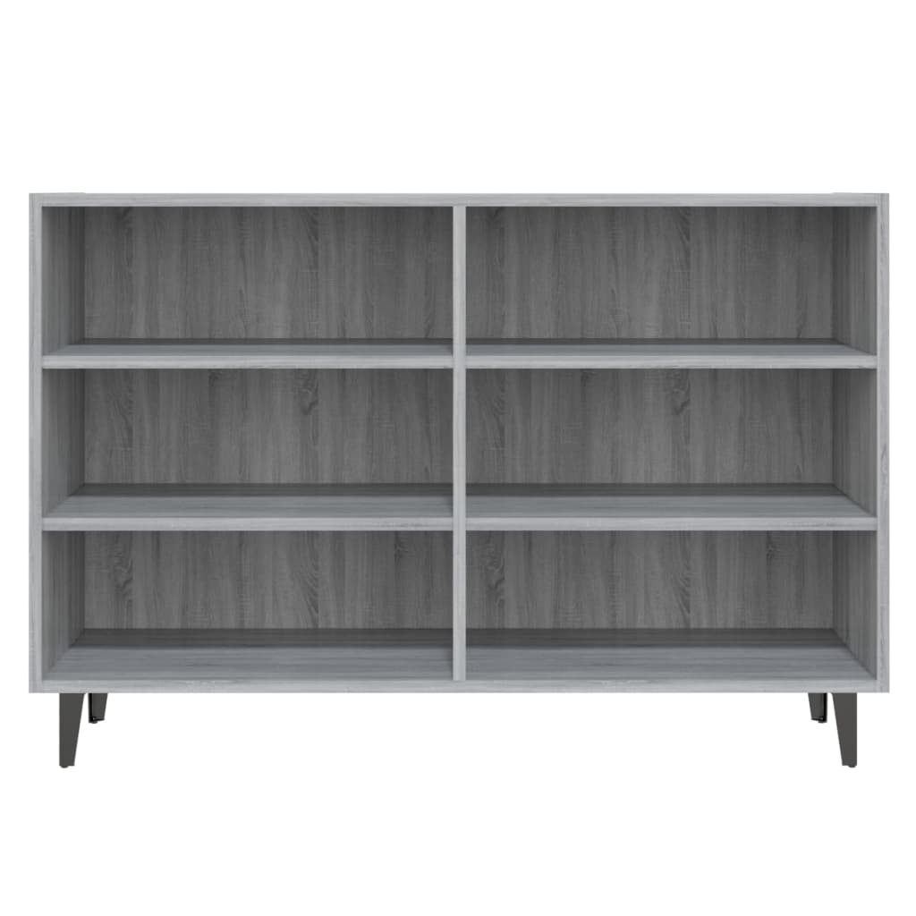 vidaXL Sideboard Grey Sonoma 103.5x35x70 cm Engineered Wood