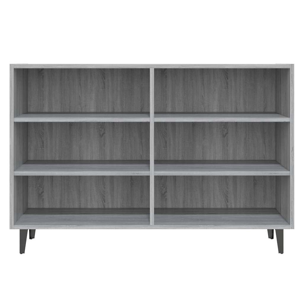 Sideboard Grey Sonoma 103,5x35x70 cm Engineered Wood