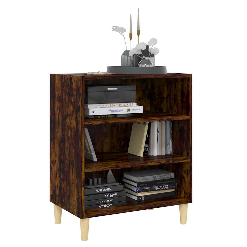 813188 vidaXL Sideboard Smoked Oak 57x35x70 cm Engineered Wood