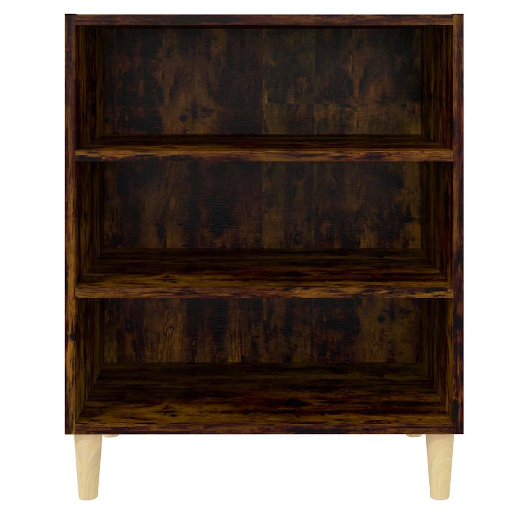 813188 vidaXL Sideboard Smoked Oak 57x35x70 cm Engineered Wood