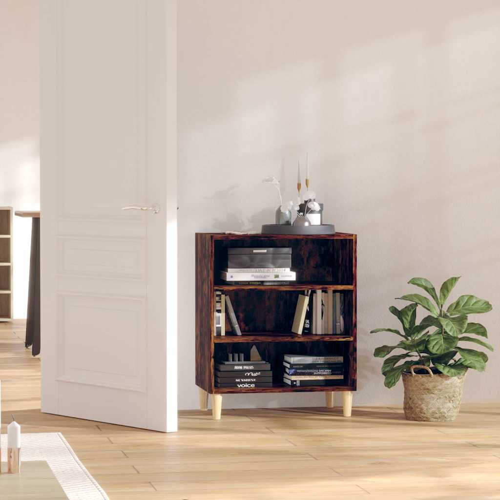 813188 vidaXL Sideboard Smoked Oak 57x35x70 cm Engineered Wood