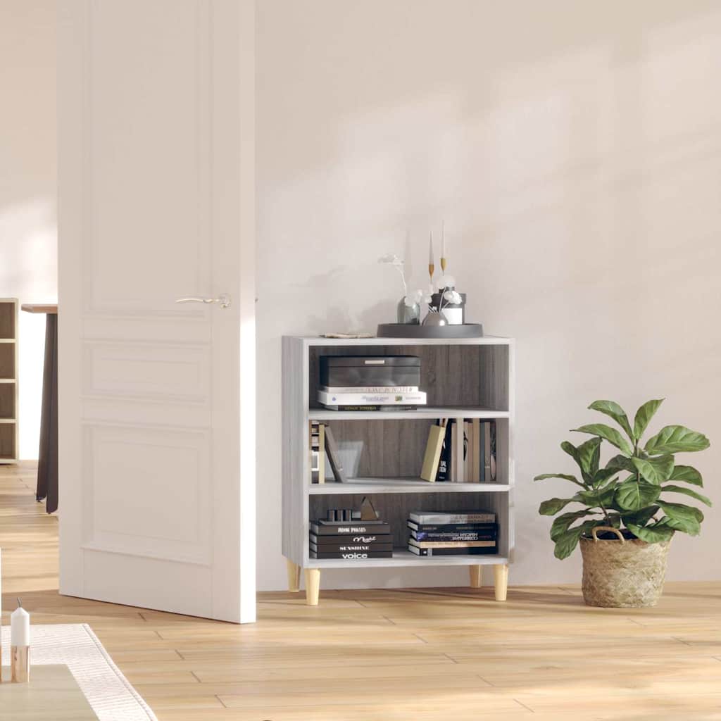 Sideboard Grey Sonoma 57x35x70 cm Engineered Wood