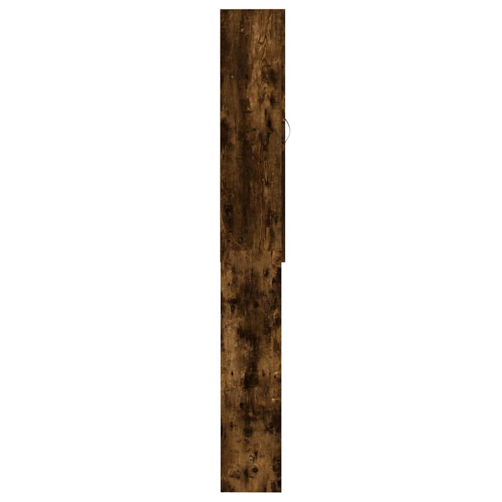 Washing Machine Cabinet Smoked Oak 64x25,5x190 cm