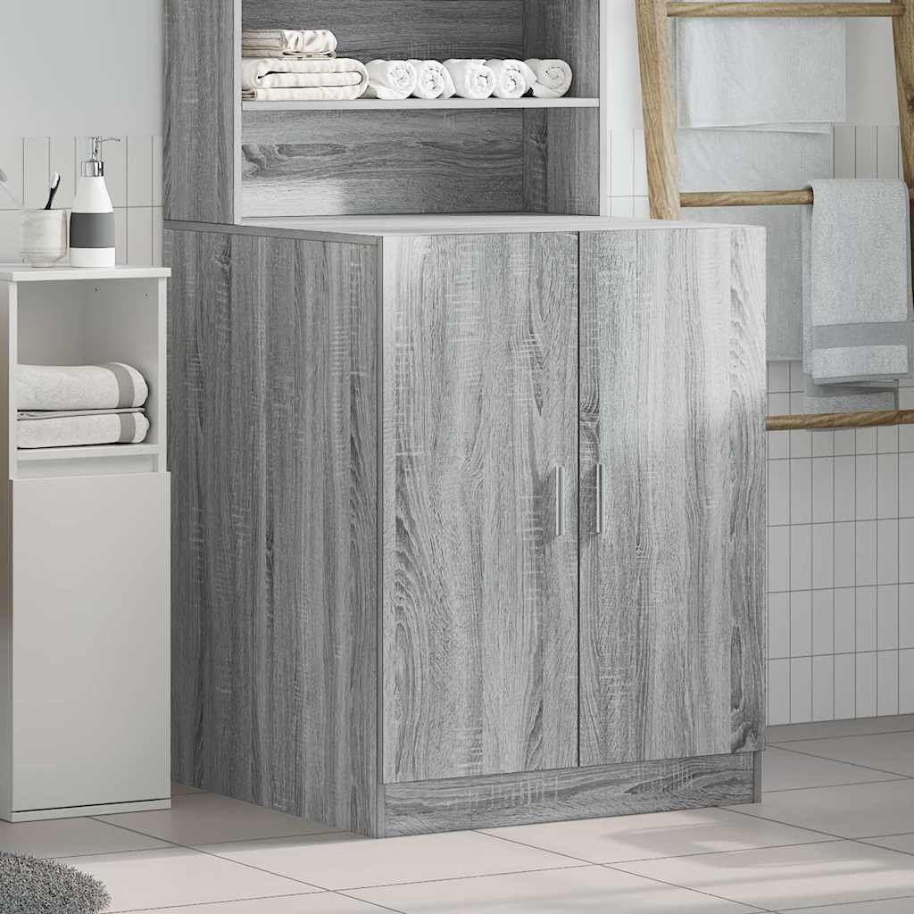 Washing Machine Cabinet Grey sonoma 71x71,5x91,5cm