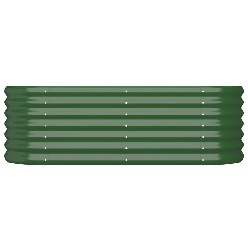 Garden Raised Bed | Green | Powder-coated steel | Medium |  Durable