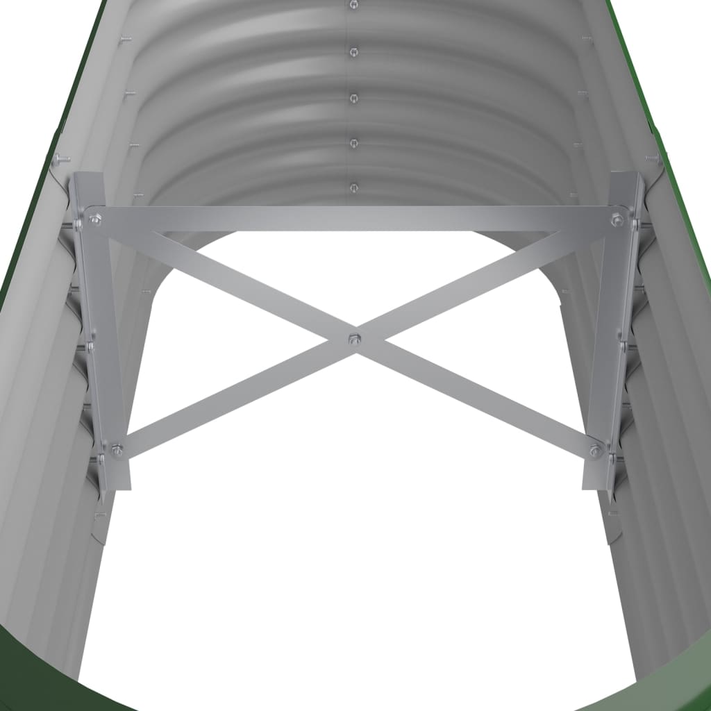 Garden Raised Bed | Green | Powder-coated steel | Medium |  Durable