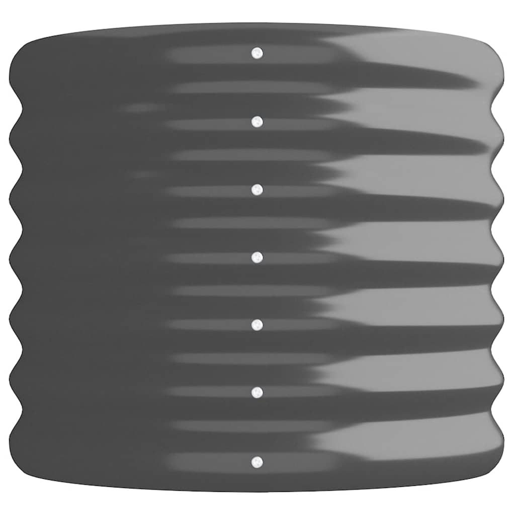 Garden Raised Bed | Anthracite | Powder-coated steel | Medium | Durable