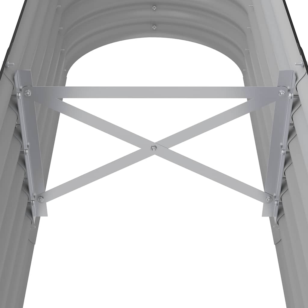 Garden Raised Bed | Anthracite | Powder-coated steel | Large | Durable