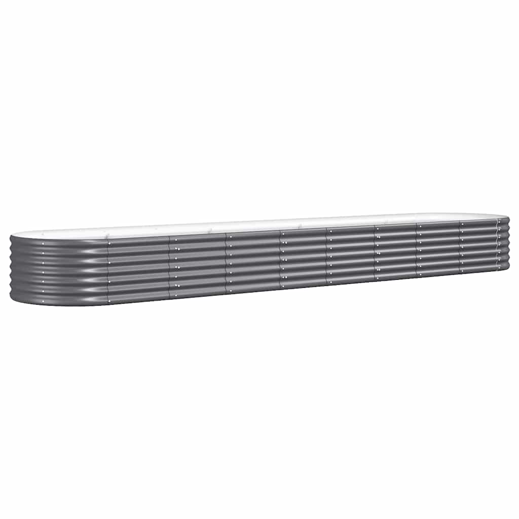Garden Raised Bed | Anthracite | Powder-coated steel | Large