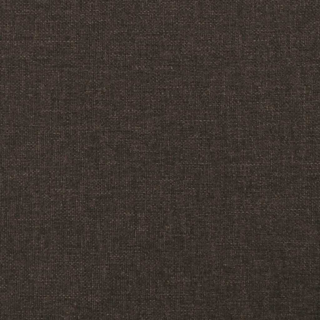 Massage Chair Dark Brown Fabric