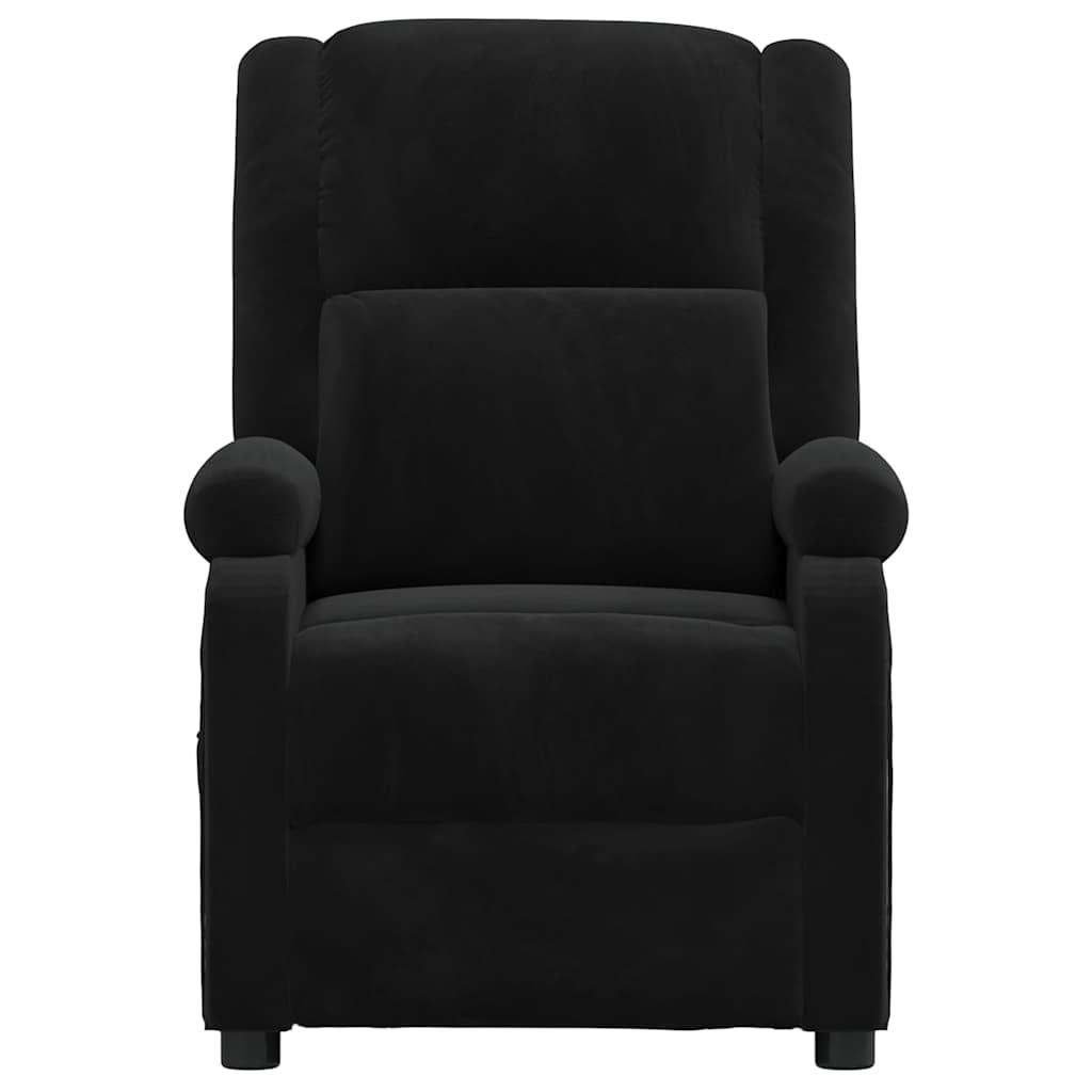Massage Chair Black Velvet