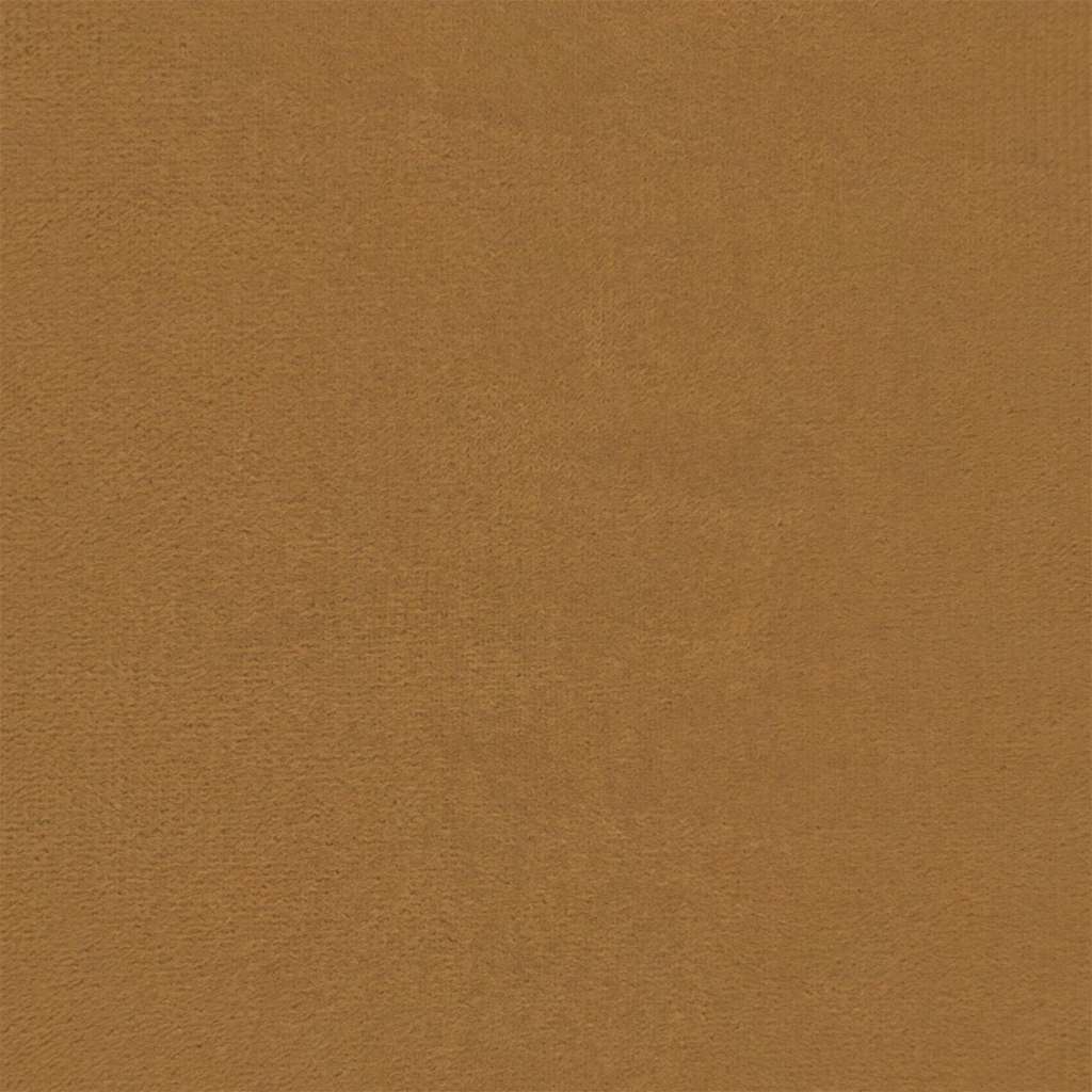Massage Chair Brown Velvet