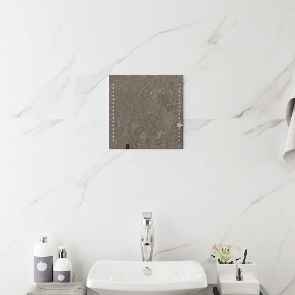 LED Bathroom Mirror 30x30 cm