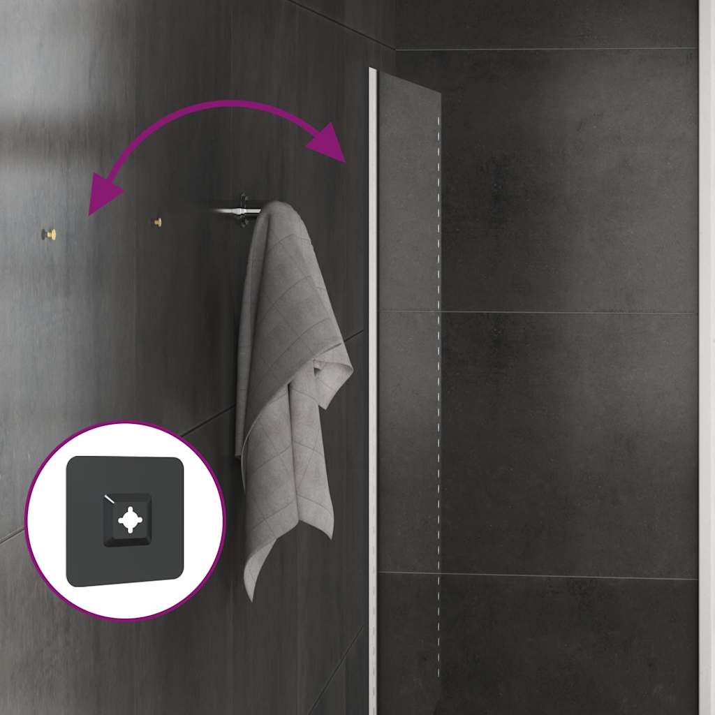 LED Bathroom Mirror 80x50 cm