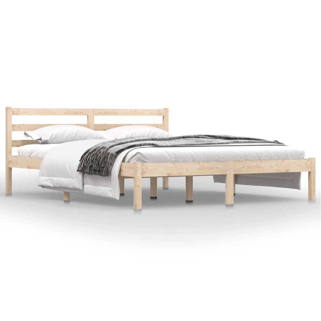 vidaXL Bed Frame without Mattress 150x200cm King Size