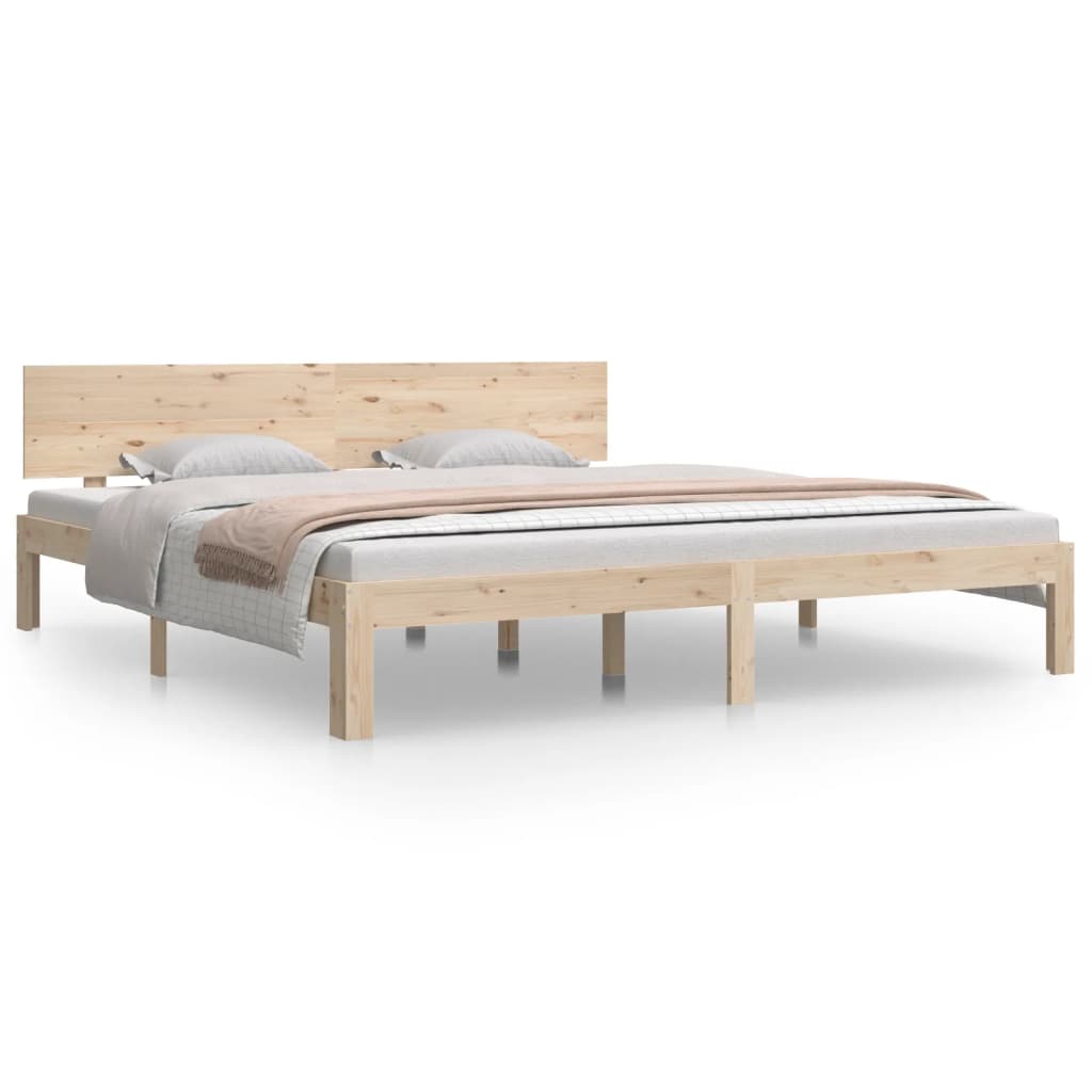 vidaXL Bed Frame without Mattress 180x200cm Super King Size