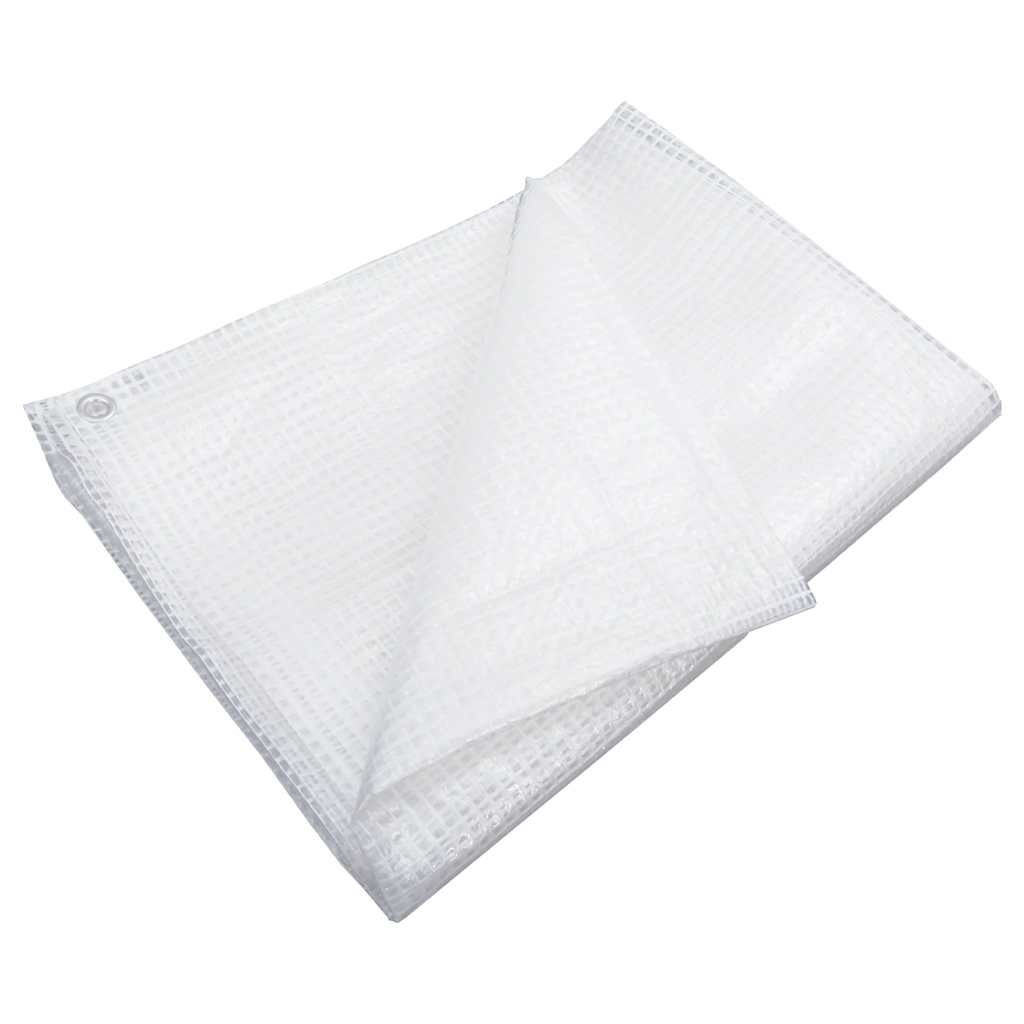 Leno Tarpaulin 140 g/m² 4x4 m White
