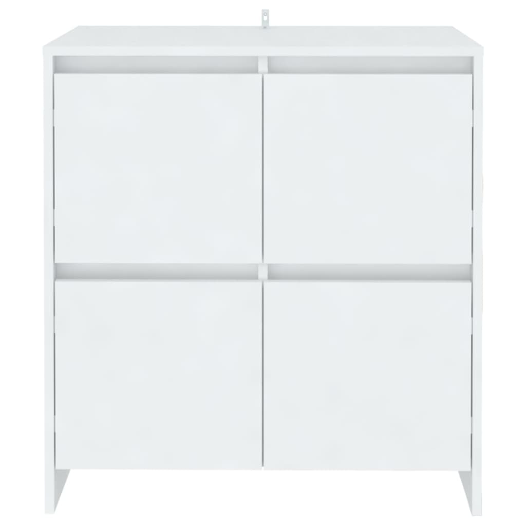 Sideboards 2 pcs White 70x41x75 cm Engineered Wood