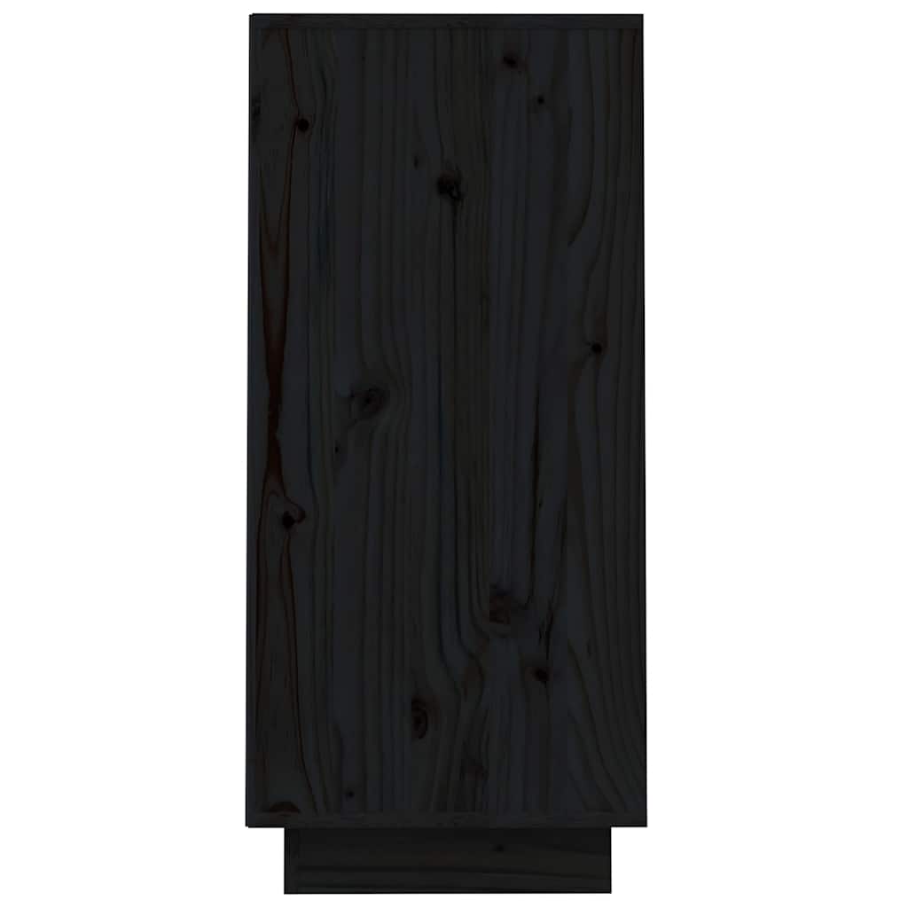 Console Cabinet | Black | Solid pine wood | Small | Console Cabinet