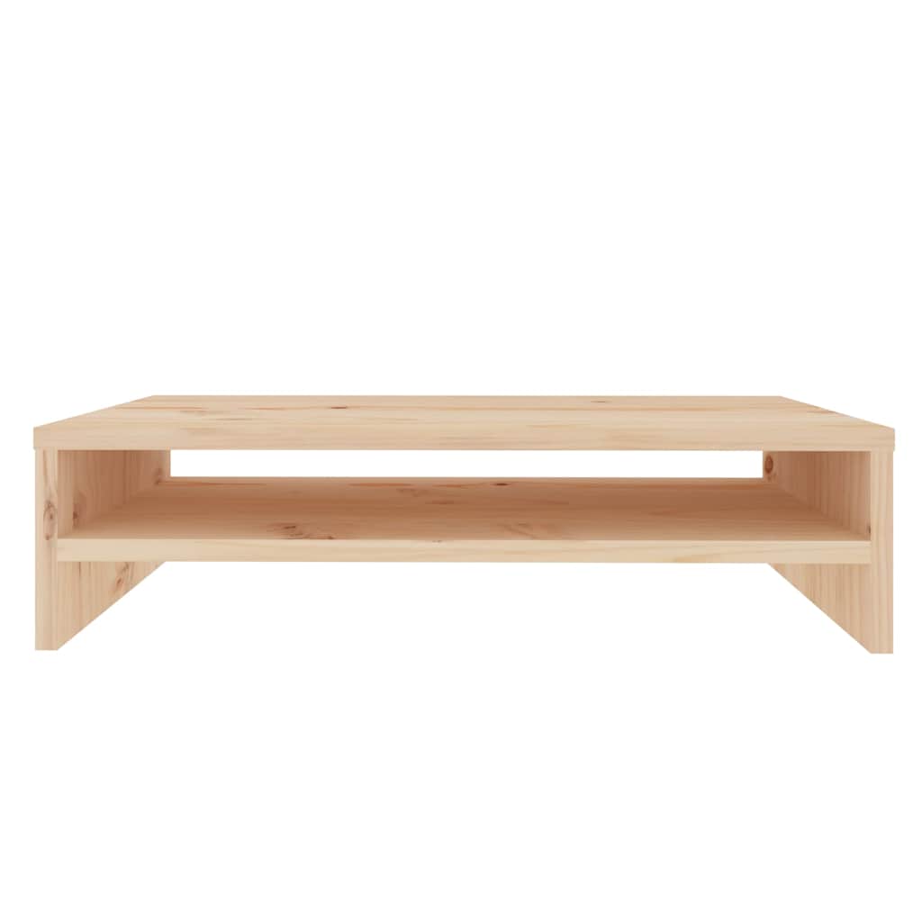 813914 vidaXL Monitor Stand 50x24x13 cm Solid Wood Pine