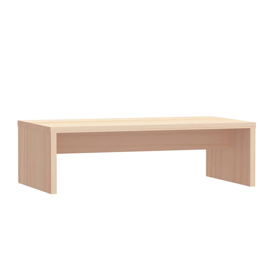 813924 vidaXL Monitor Stand 50x27x15 cm Solid Wood Pine