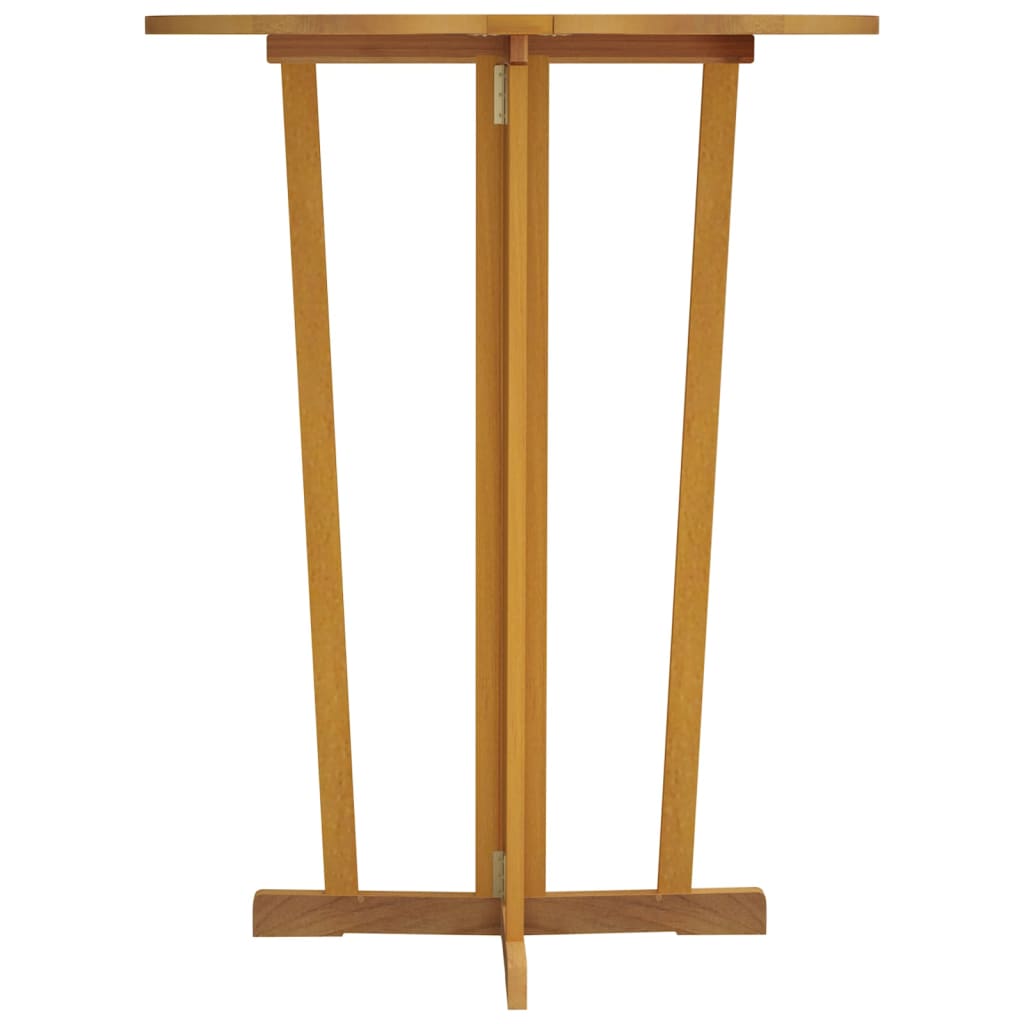 vidaXL Folding Bar Table 90x65x105 cm Solid Wood Teak