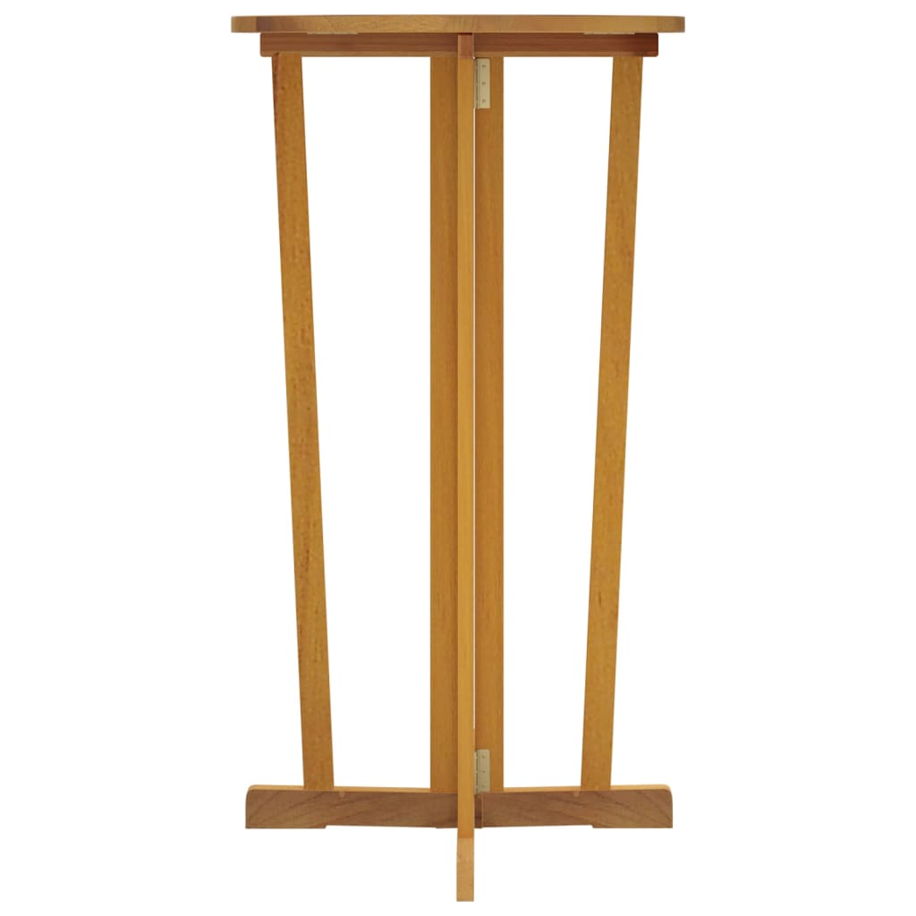 vidaXL Folding Bar Table 90x65x105 cm Solid Wood Teak