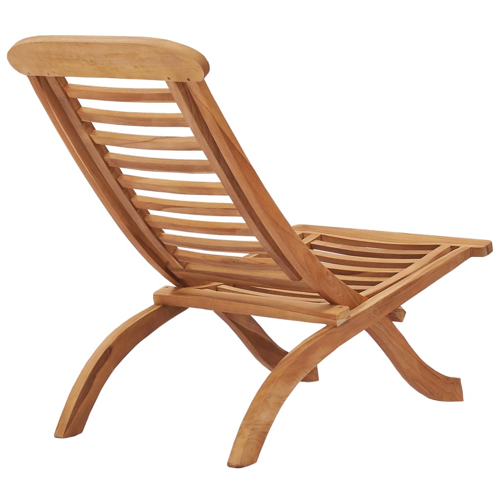 vidaXL Folding Garden Chair 50x90x69 cm Solid Wood Teak