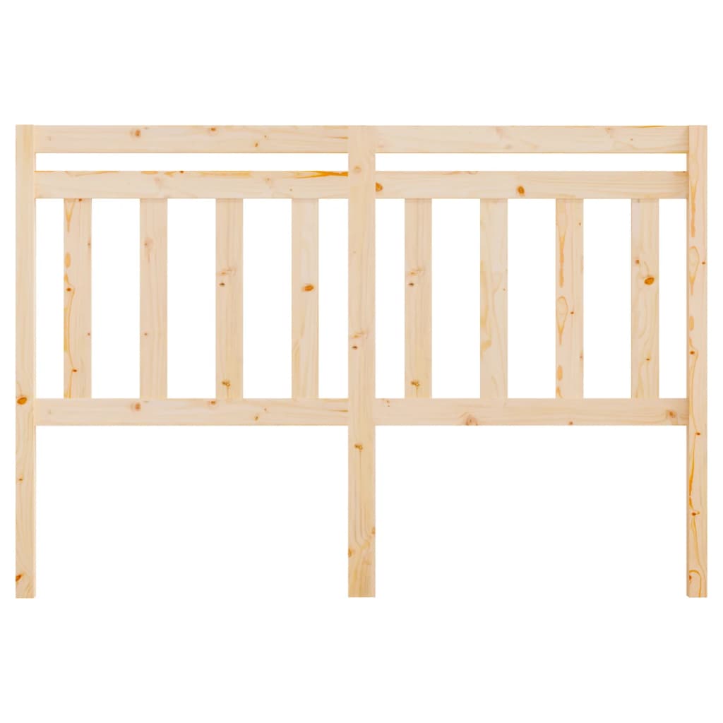 Bed Headboard 166x4x100 cm Solid Wood Pine