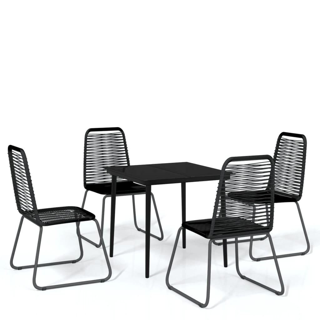 Garden Dining Set | Black