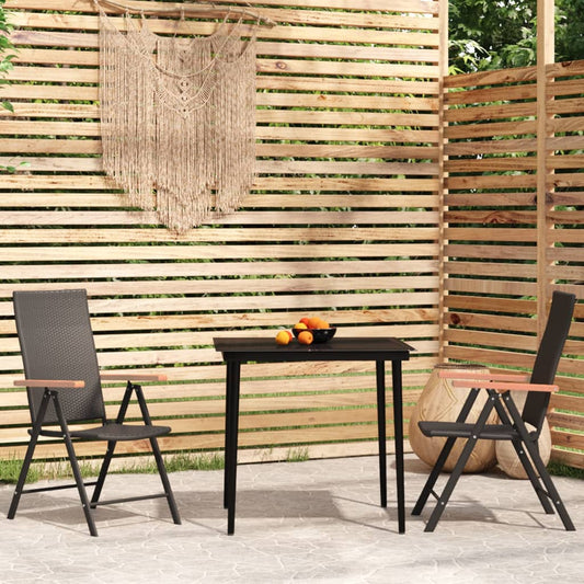 Garden Dining Set | Black