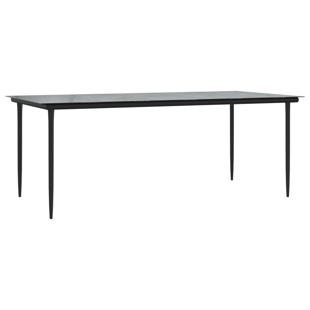 Garden Dining Set | Black