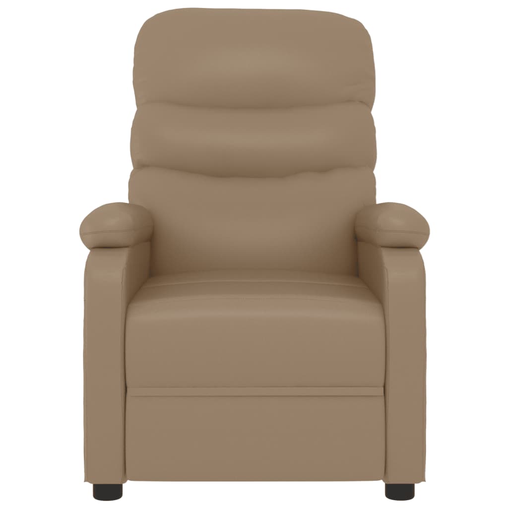Massage Chair Cappuccino Faux Leather
