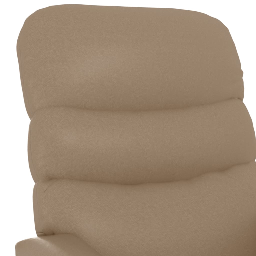 Massage Chair Cappuccino Faux Leather