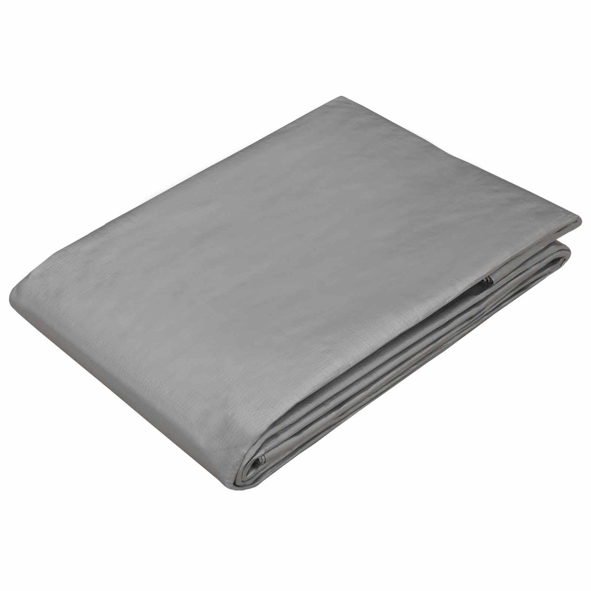 Tarpaulin 180 g/m² 8x8 m Grey HDPE