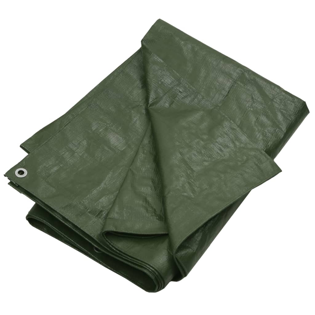 Tarpaulin 180 g/m² 3x3 m Green HDPE