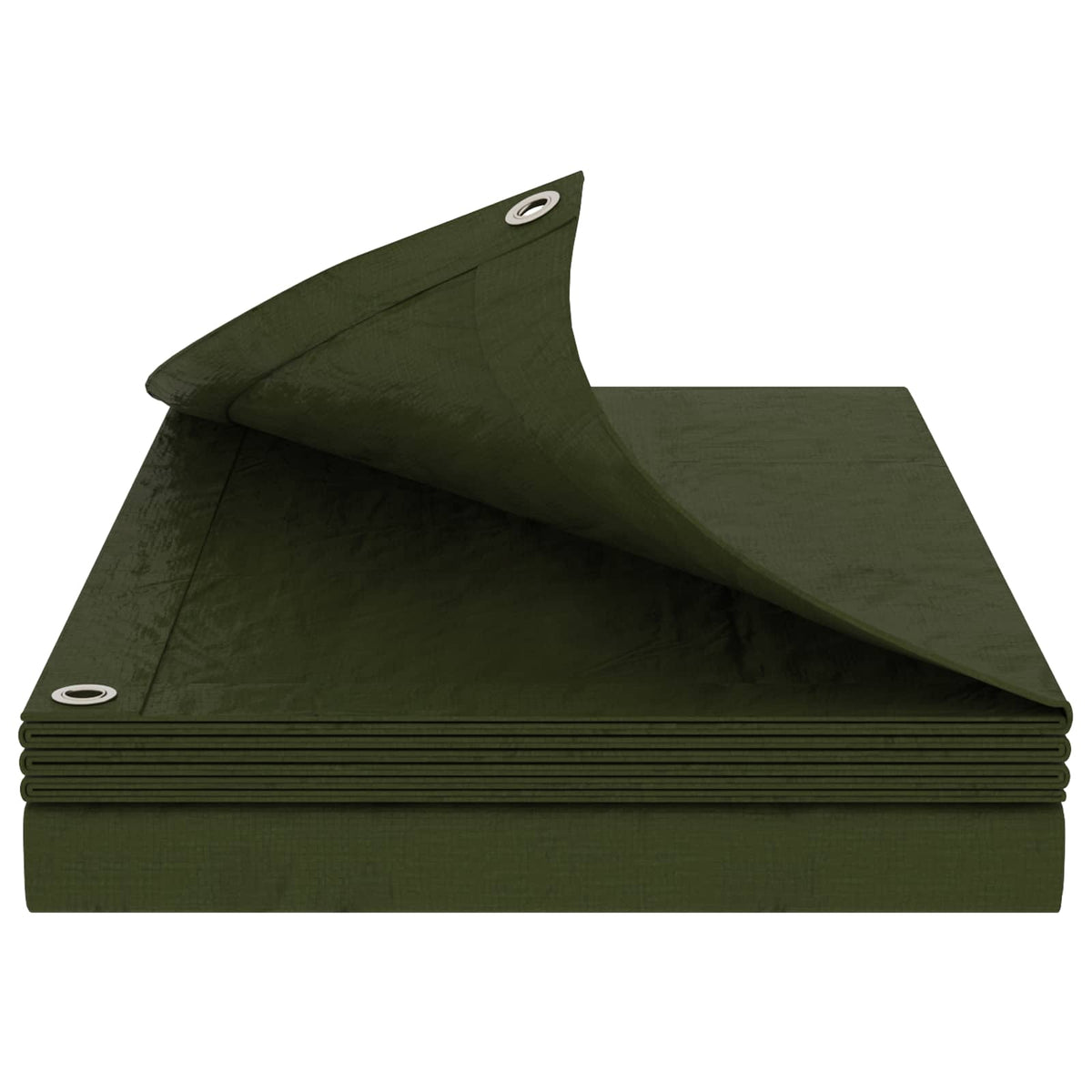 151538 vidaXL Tarpaulin 180 g/m² 6x6 m Green HDPE