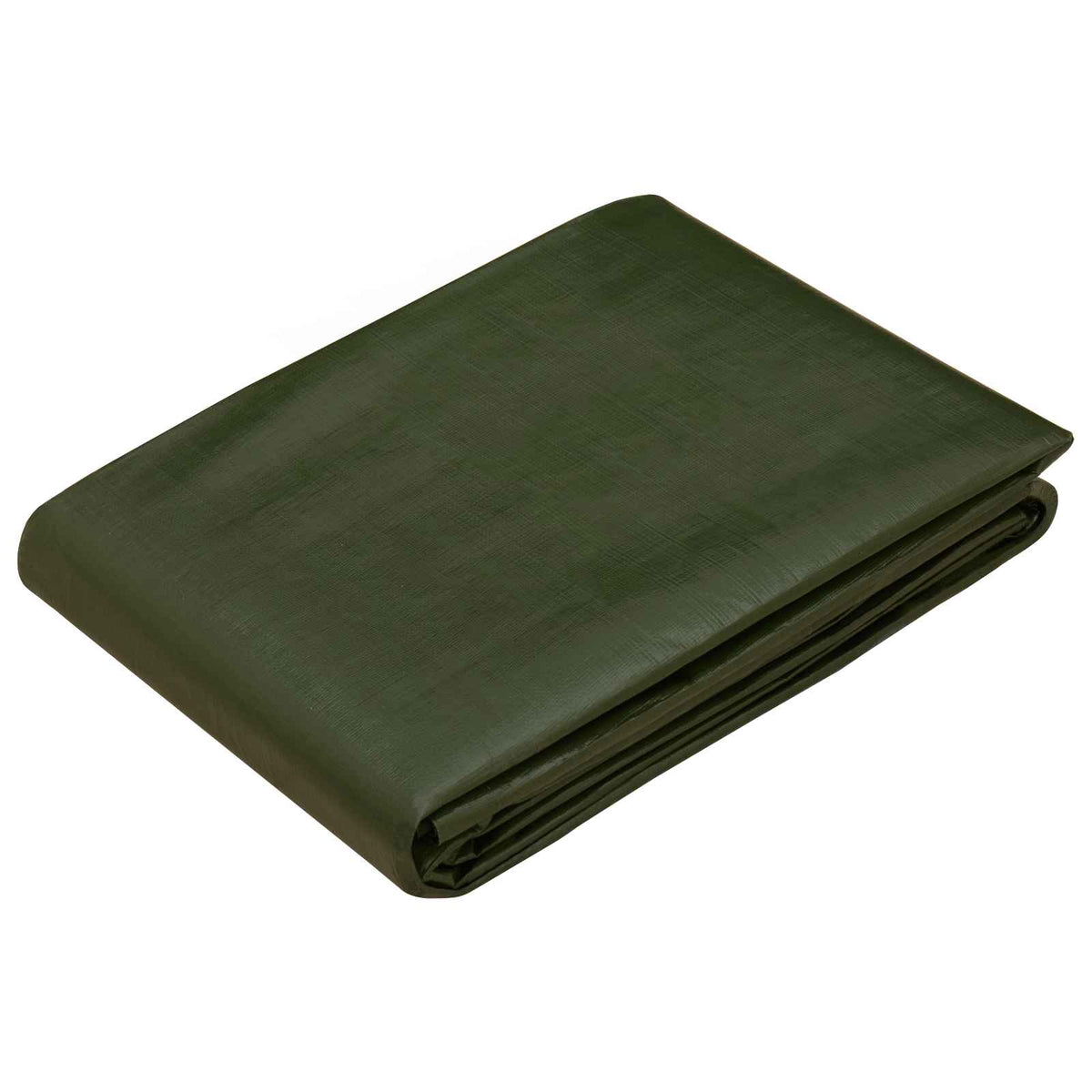 151545 vidaXL Tarpaulin 260 g/m² 2x3 m Green HDPE